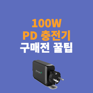  100W PD 충전기 과연 필요할까? 구매 전 보면 좋은 팁!