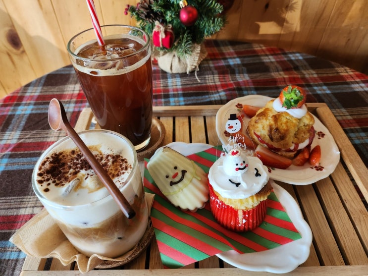  [원주 맛집] 귀여운 크리스마스 디저트가 있는 원주 달다구리 후기