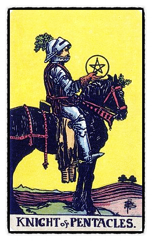 [타로 카드 해석] 나이트 펜타클 / 펜타클 기사 / KNIGHT of PENTACLES