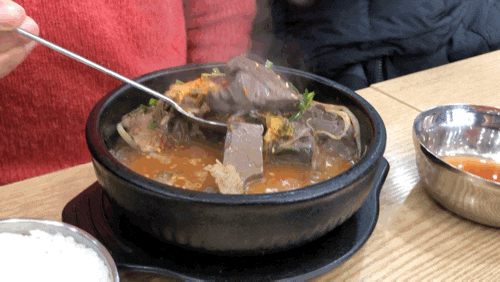  철분 듬뿍 수원 선지국맛집 미향해장국