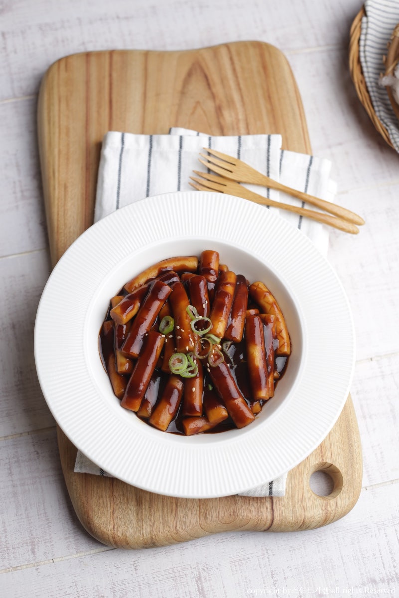 짜장떡볶이 아이반찬 밀떡레시피 떡볶이소스 종류 짜장가루요리 : 네이버 블로그