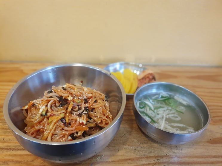  구산역 가성비 점심 혼밥 미아리우동집