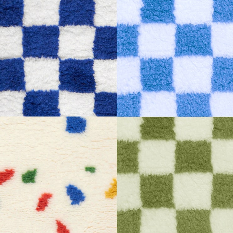  14_크리스마스 체커보드 퍼 아이폰 고화질 배경화면 christmas winter checkerboard wallpaper iphone aesthetic hd