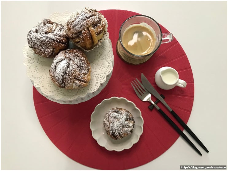  시나몬 번 - 카넬불레 / Cinnamon buns - Kanelbulle recipe