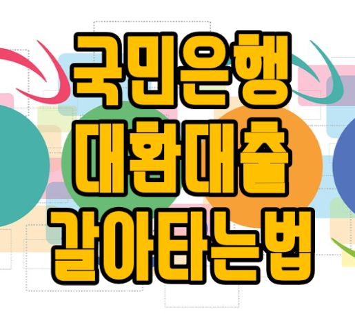  국민은행 대환대출 햇살론 자금 조건