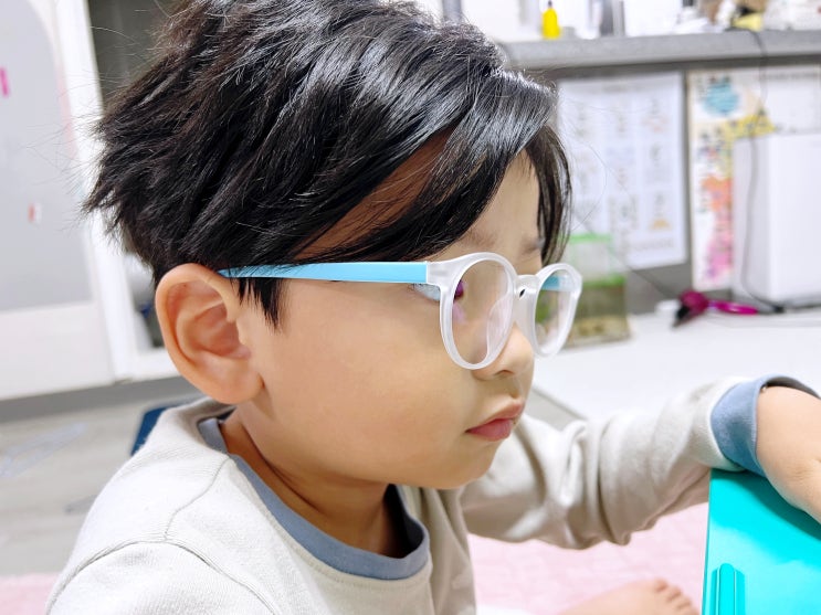 블루라이트차단안경 라뷰옵틱 레인보우 어린이 시력보호안경
