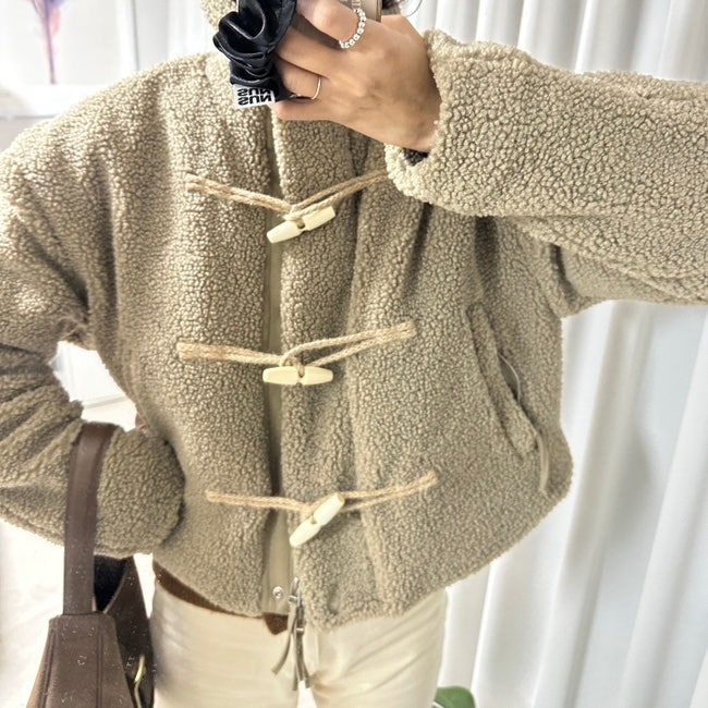  파르티멘토 플러피 더블 자켓 후기