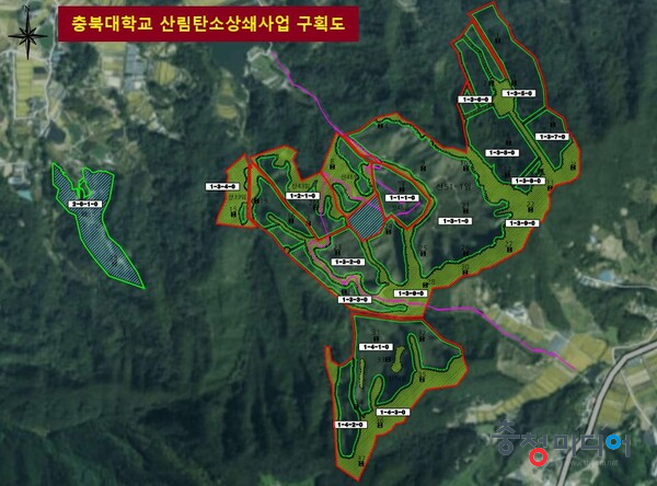  충북대, 거래형 산림탄소상쇄사업 등록 인가 'ESG 경영'