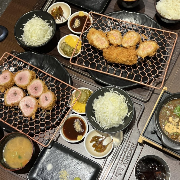  성수동 돈까스 정돈 서울숲 디타워 맛집