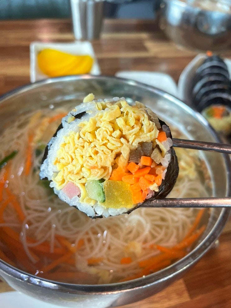  경주 맛집 교리김밥 보문점 잔치국수, 김밥 솔직후기