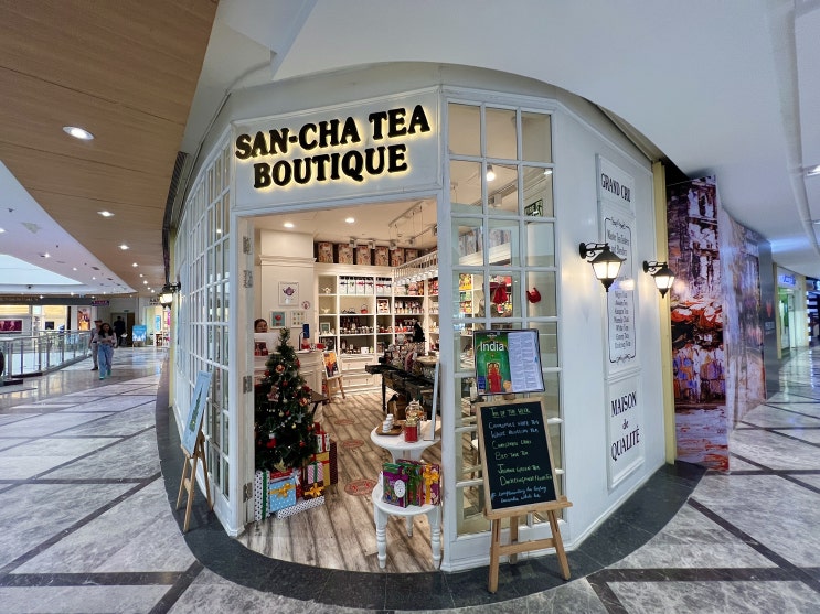  인도 첸나이, I'll be a ellegant lady 2. SAN-CHA TEA BOUTIQUE. 유명하다네요? 산차 티 부티크가.