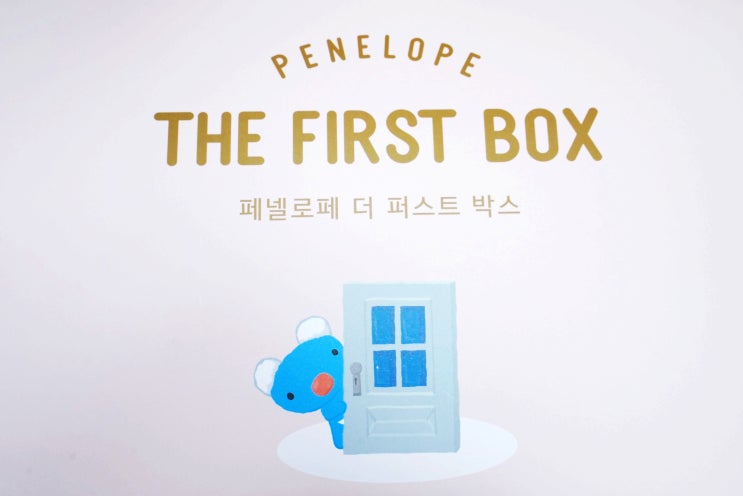 페넬로페 더퍼스트박스 기저귀 물티슈 언박싱