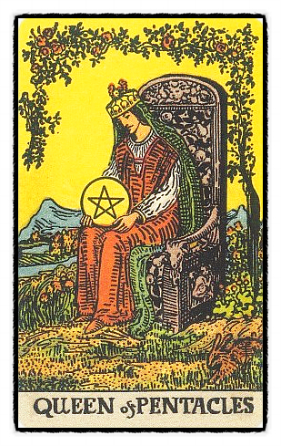  [타로 카드 해석] 펜타클여왕 / 퀸펜타클 QUEEN of PENTACLES