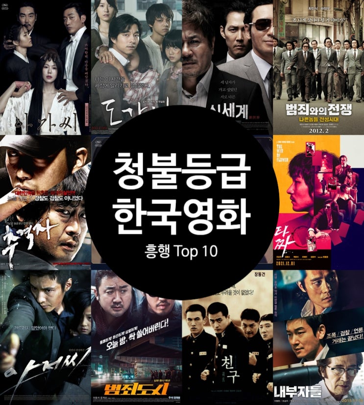 한국 19영화 추천 역대 흥행 Top 10 청불 영화는?