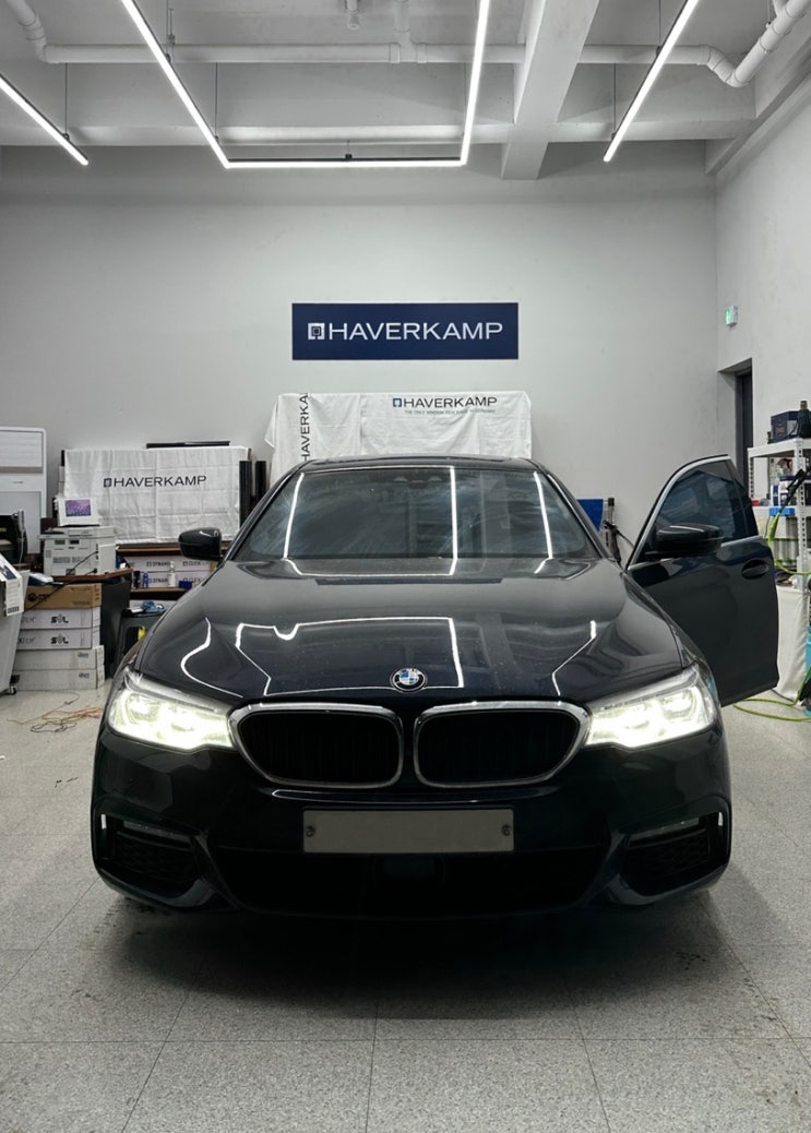  대전 블랙박스 BMW 5시리즈 520d(g30) 아이나비 Z8000 에코파워팩 S12 장착
