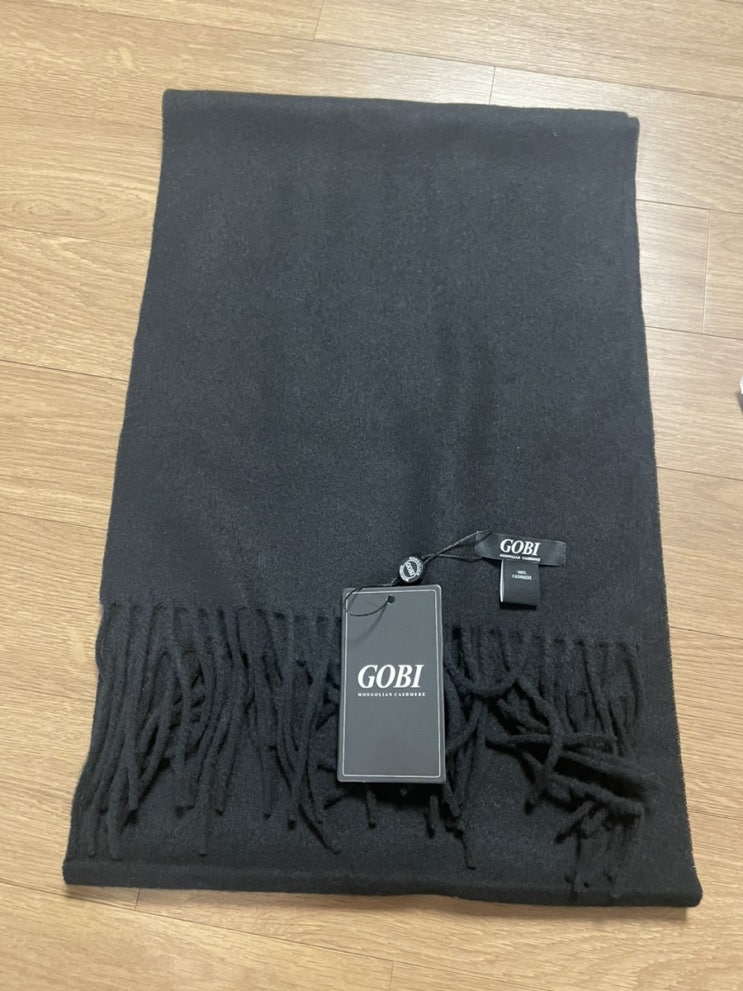  캐시미어 100% 고비(GOBI) 머플러