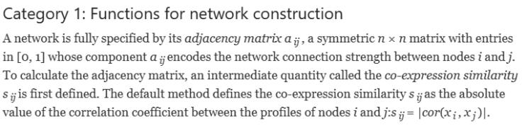  WGCNA-1, scale free network