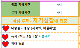  12월 22일 아침루틴, 투두계획과 점검