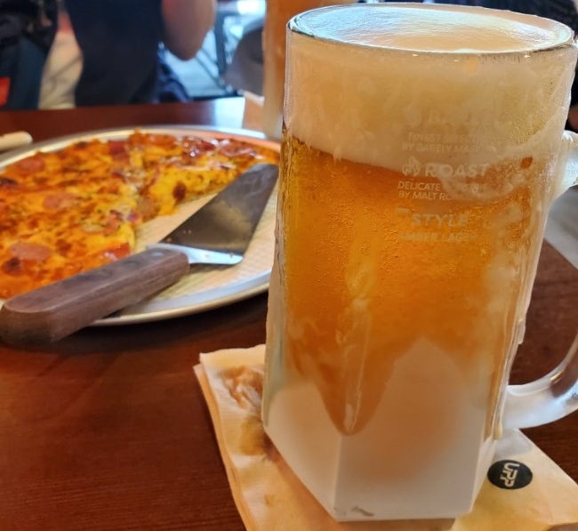  구월동 치즈웨이브 피자맛집 레드락생맥주