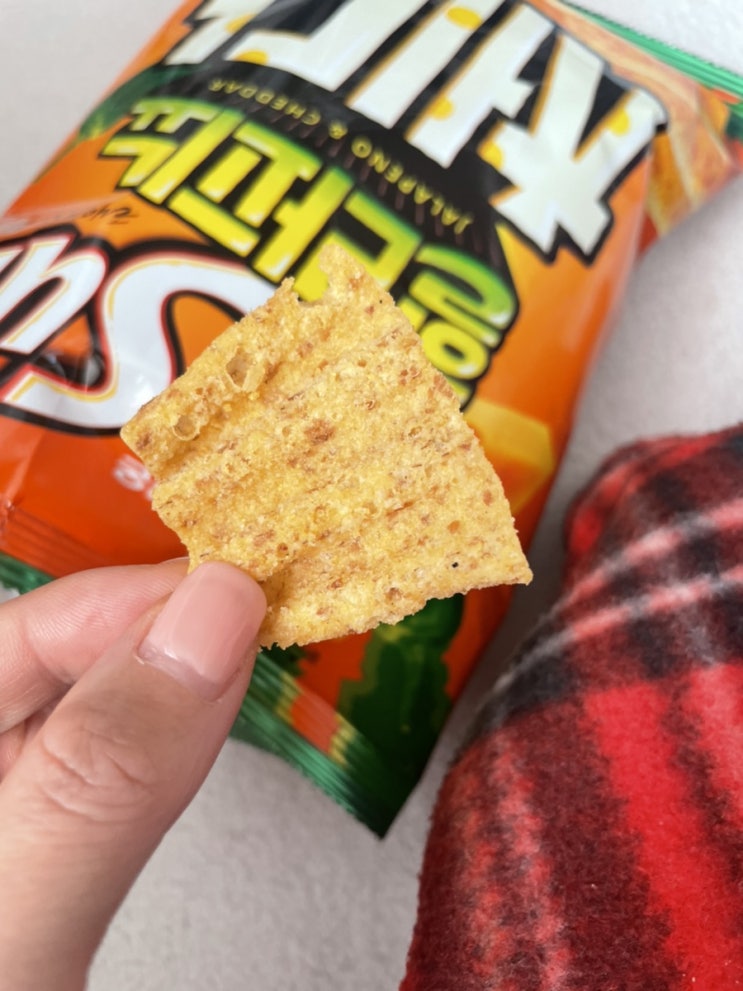  역시 썬칩! 바삭, 달달, 매콤, 고소한 할라피뇨 체다맛 한 봉지 순삭 후기