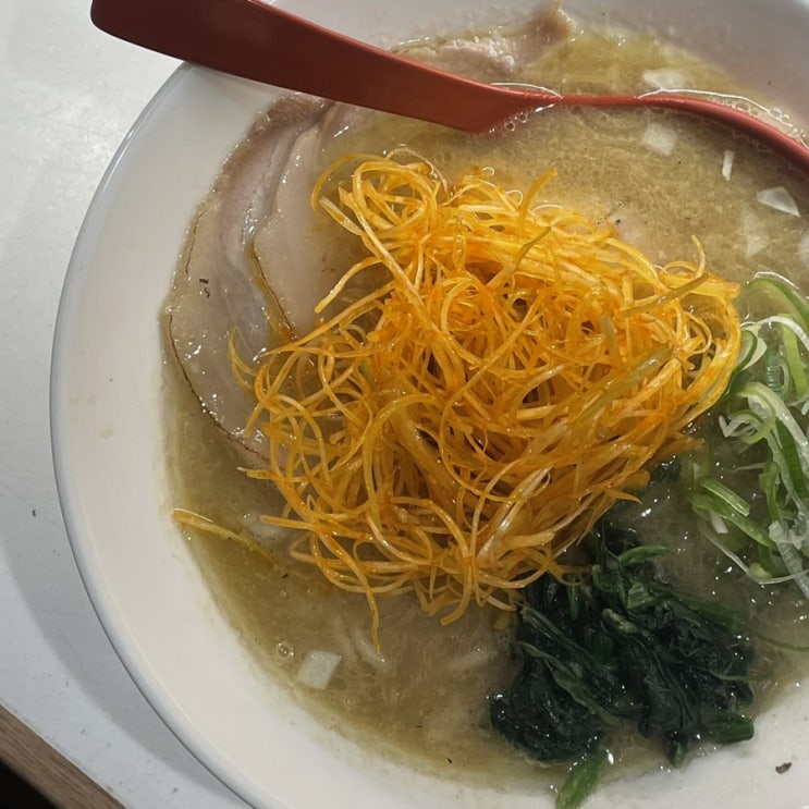  [압구정] 하루 120그릇만 파는 압구정로데오 라멘 맛집 | 센자이료쿠