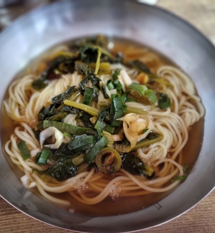  전주 할매국수 중면 스타일 딱 좋아!