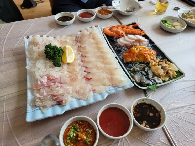  포항 송도 활어회센터