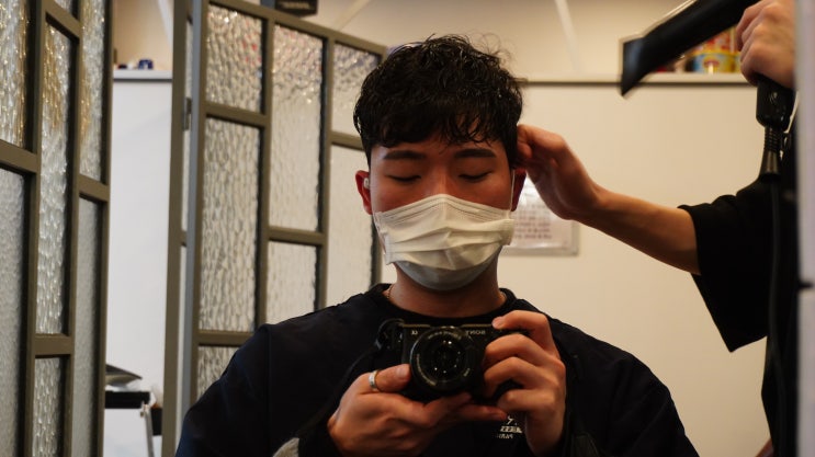  상록수역 미용실 라브리지 안산 상록점 남자 쉐도우펌