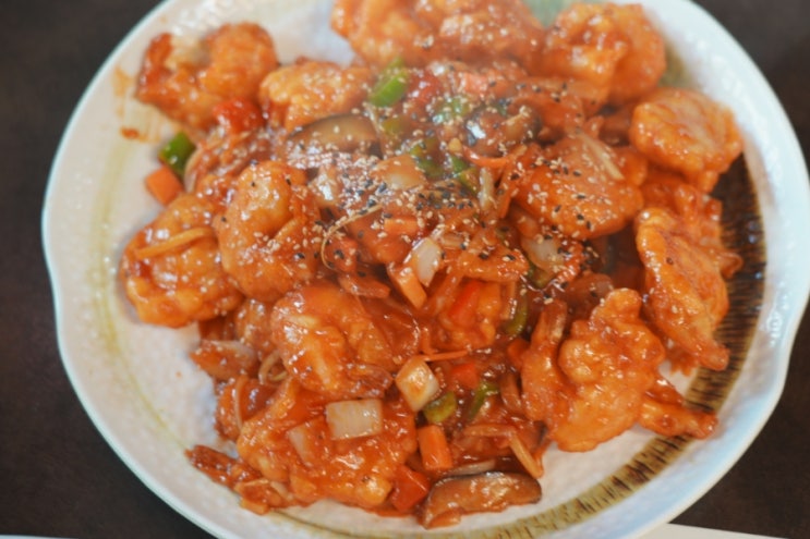  평내동 중국집 장강 깐쇼새우, 유산슬에 새우볶음밥까지 굿!