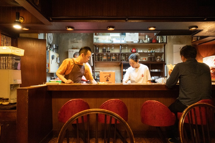  일본 여행 긴자 카페 드 람브르 cafe de l’ambre