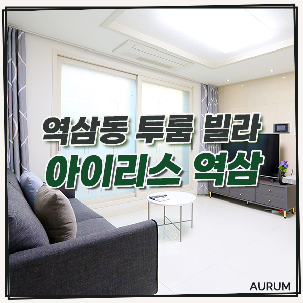  선릉역 단기임대 빌라를 구하시나요? 한달살기에도 좋은 역삼동 투룸, 아이리스를 소개합니다!
