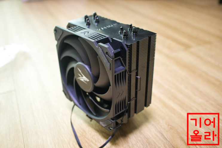  블랙감성 CPU 쿨러 추천 잘만 CNPS9X PERFORMA BLACK 준수한 성능까지