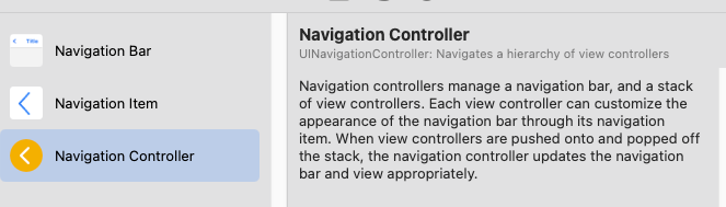 iOS Navigation Controller