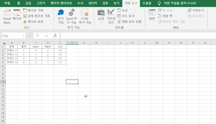  vba에서 for 문과 콤보 박스를 이용하여 여러 개의 차트 만들기 25
