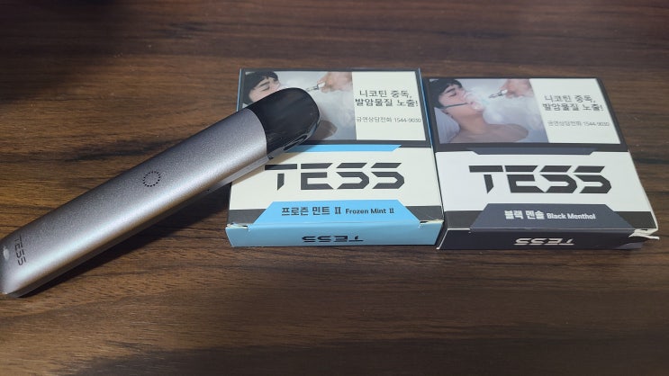TESS 테스 전자담배 1년간 피운 후기