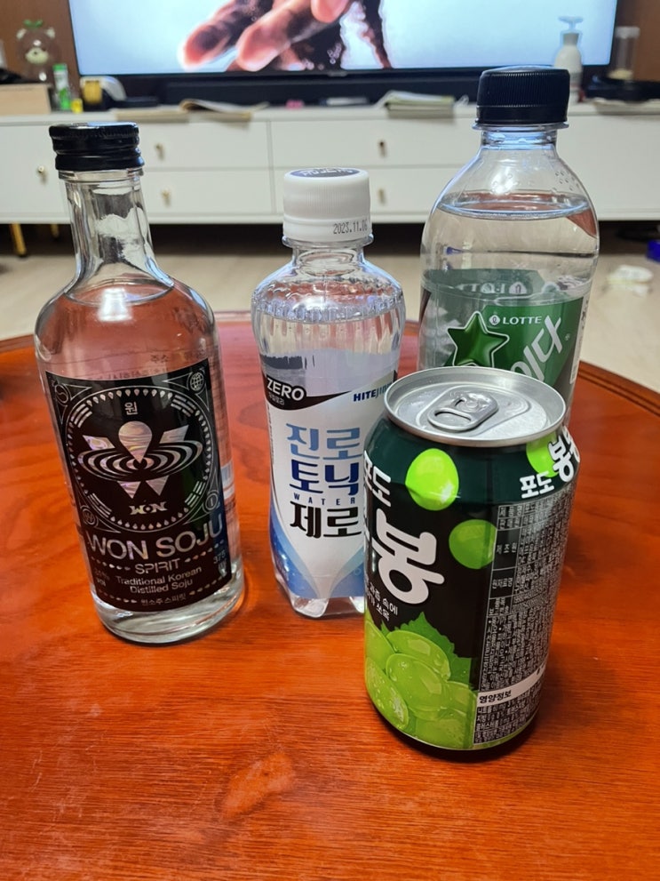  원소주 하이볼 꿀조합 대공개