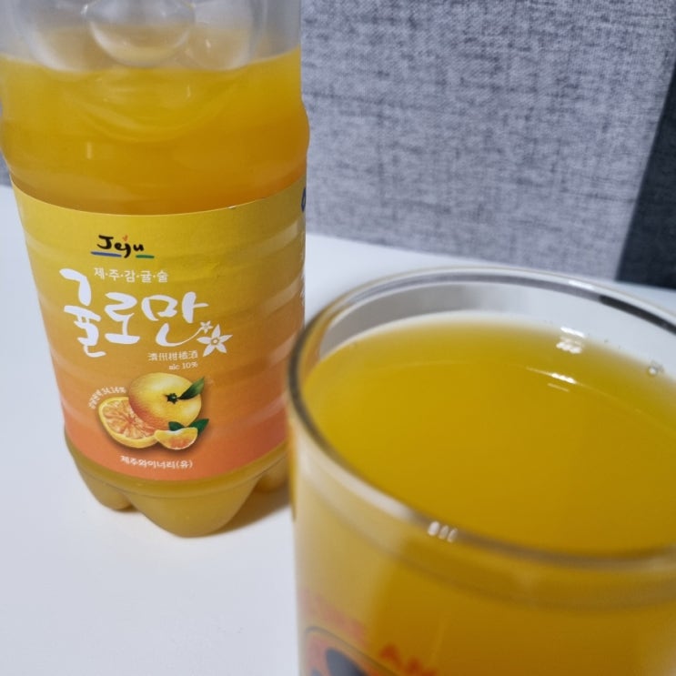  제주와이너리(유) 제주감귤술 귤로만 발효주