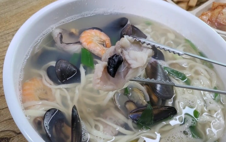 아귀해물칼국수! 천성산에서 맛나게 먹고 왔어요