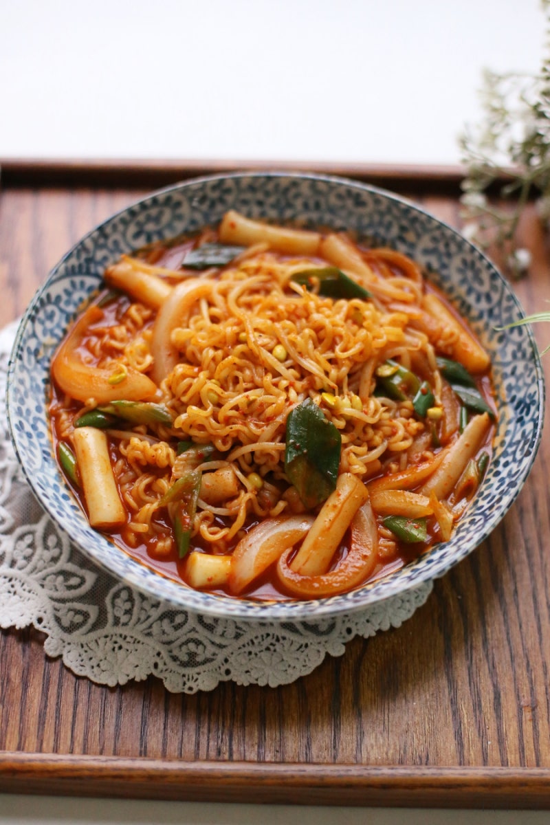떡볶이 황금레시피 소스 라볶이 레시피 만들기 라면볶이 간식추천 라면요리 : 네이버 블로그