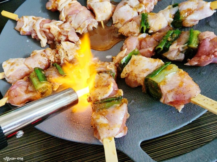  숯불 캠핑닭꼬치 국내산 닭다리살로 신선해 홈파티도 좋네 이반가드