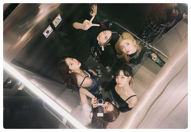 르세라핌 2022 SBS 가요대전 가위 퍼포먼스 사쿠라 김채원... 