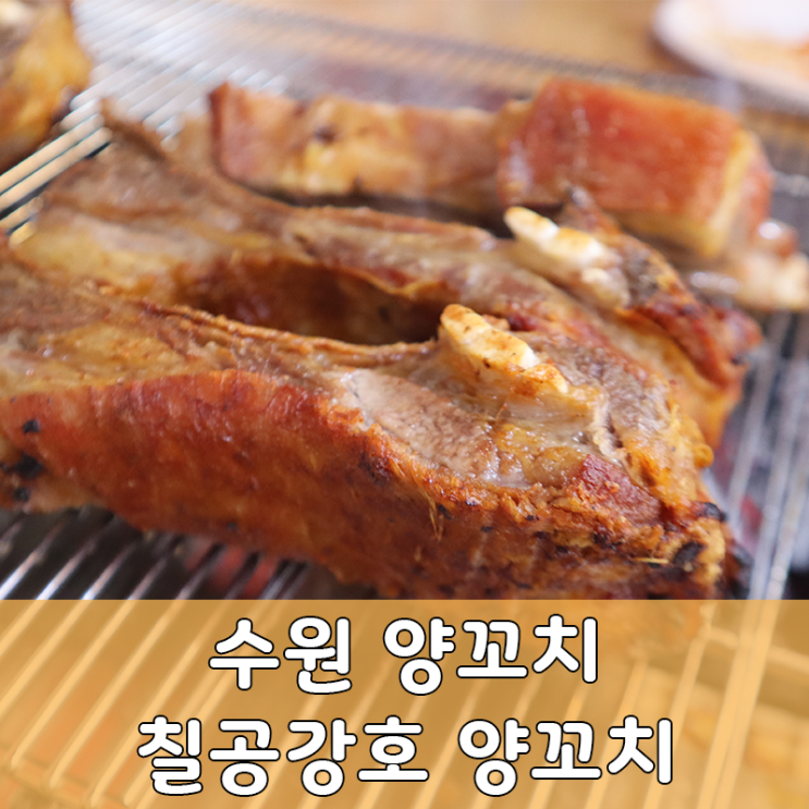  맛있게 먹은 수원역 양꼬치 맛집, 칠공강호