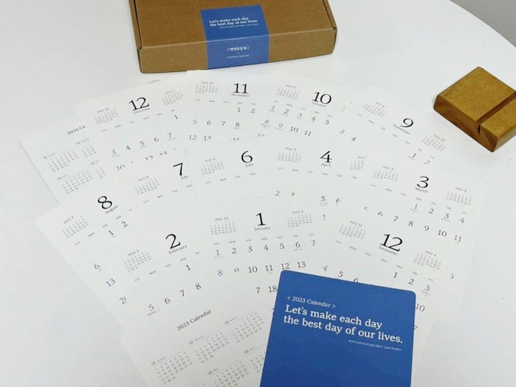 2023 캘린더 명언모음 꽂이형 달력으로 데스크 꾸며요 2023 캘린더 명언모음 꽂이형 달력으로 데스크 꾸며요