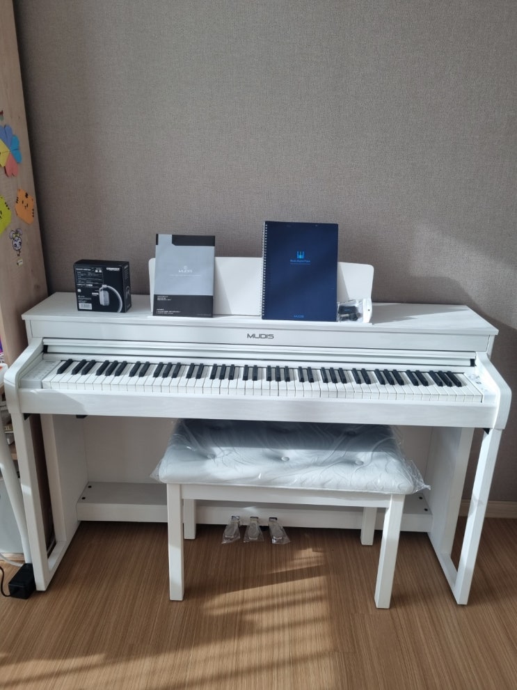 초등 피아노 추천, 해머건반 전자 디지털 피아노 리뷰(뮤디스 MF-300L PLUS)
