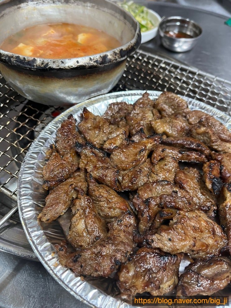 [부산/신평동] 송부장연탄갈비 : 또 방문한 갈비 맛집