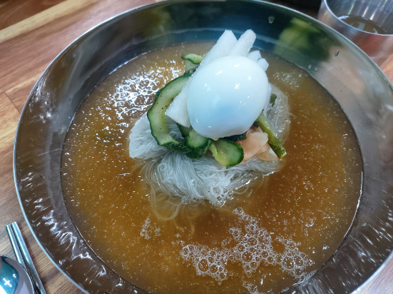  여름에 시원한 냉면 한그릇!! 여수 무선 수면옥 리뷰!!
