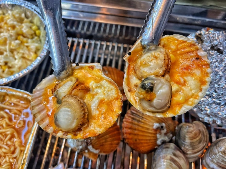  인천 영종도 가성비 조개구이 맛집 항구홍게식당 항구조개구이포차