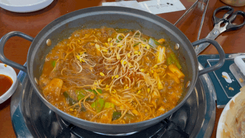  부평 맛집 팔덕식당, 매운 등갈비와 달달한 막걸리 자꾸 생각나요