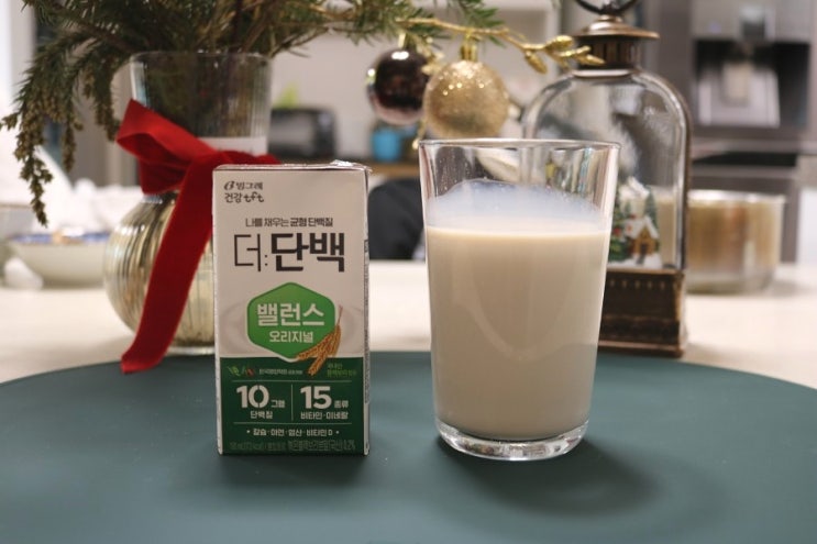  단백질 두유 추천 더단백 밸런스 오리지널