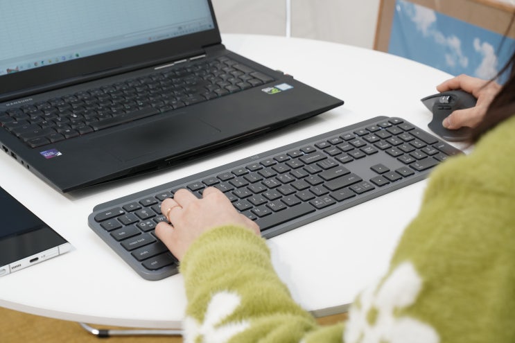  멀티태스킹 블루투스 키보드, 로지텍 MX Keys 사용후기!